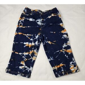 REVOLT Women's Cropped Fun Stylish Tie Dye Denim Jeans Beach to Street Wear‎ 20